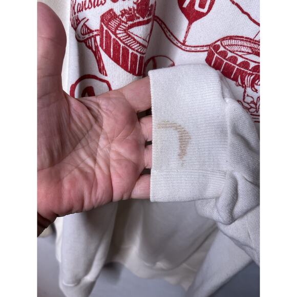 1985 World Series Cardinals Royals Baseball Sweatshirt Size L Show Me MO I-70 - Picture 8 of 8